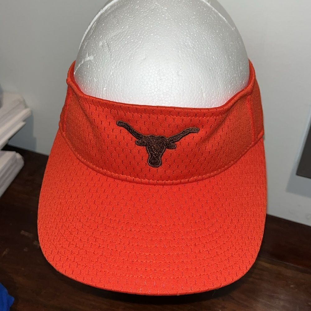 Texas Longhorns Richardson Pro 740 mens college golf sun visor cap hat med/large